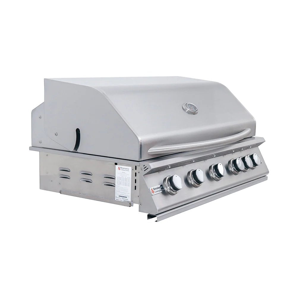 RCS 40" Premier Built-In Grill w/ LED Lights - RJC40AL 