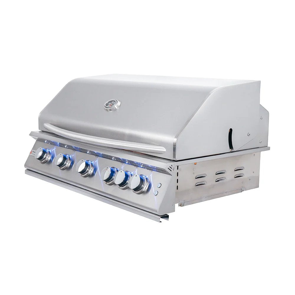 RCS 40" Premier Built-In Grill w/ LED Lights - RJC40AL 