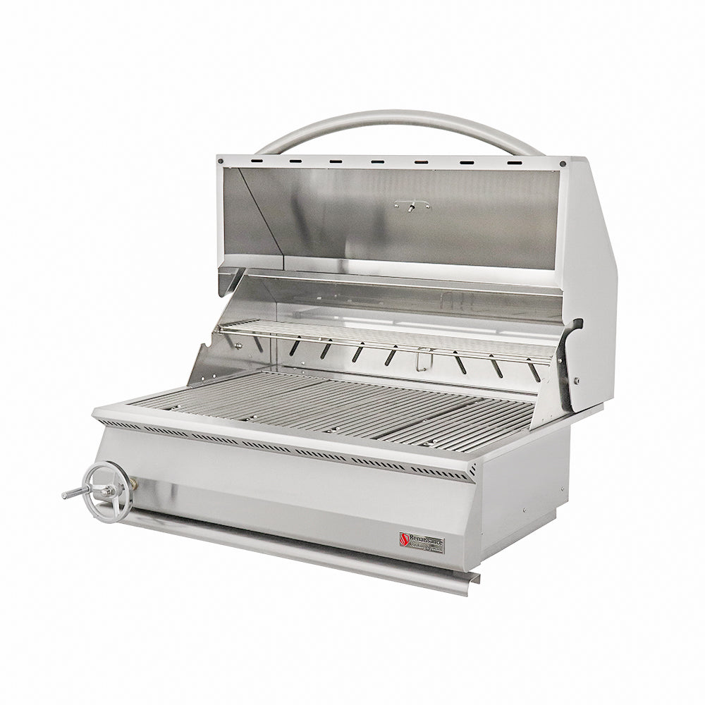 RCS 32" Premier Built-In Charcoal Grill - RJCC32A 