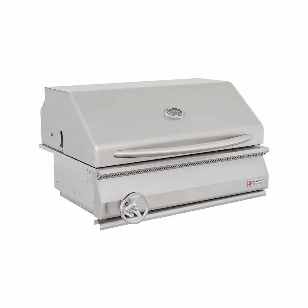 RCS 32" Premier Built-In Charcoal Grill - RJCC32A 